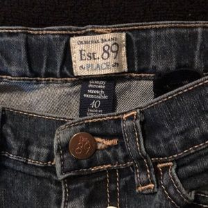 Children’s Plc Jeans w/adjustable waist S10